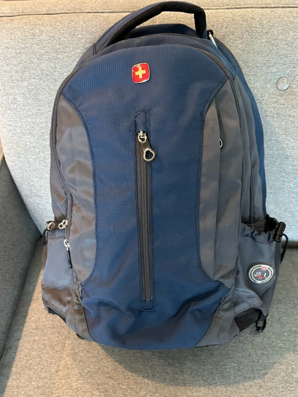 SwissGear Navy and Gray Travel & Commuter Backpack